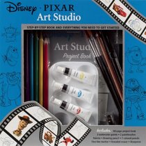 Disney-Pixar Art Studio: Step by Step Book and Everything You Need to Get Started