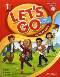 Let's Go 1 Student Book  with Audio CD: Language Level: Beginning to High Intermediate.  Interest Level: Grades K-6.  Approx. Reading Level: K-4