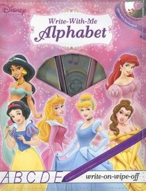 Disney Princess: Write-with-me Alphabet (Learn-Aloud Books)
