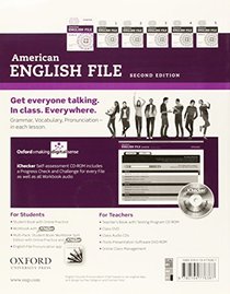 American English File Second Edition: Level Starter Workbook: With iChecker