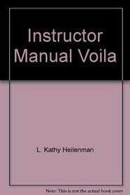 Instructor Manual Voila