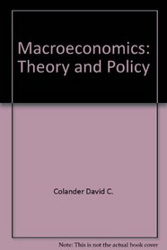 Macroeconomics: Theory and policy