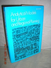 Analytical Models for Urban and Regional Planning