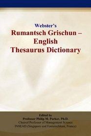 Websters Rumantsch Grischun - English Thesaurus Dictionary