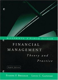 Financial Management: Theory and Practice Blueprints, A Problem Notebook (8th Edition, Study Guide)