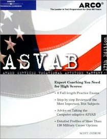 Asvab: Armed Services Vocational Aptitude Battery (Asvab (Book Only))