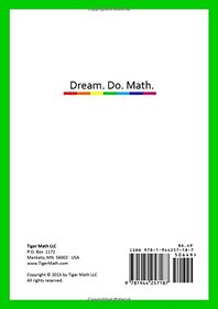 Tiger Math Level D - 4 for Grade 3 (Self-guided Math Tutoring Series - Elementary Math Workbook)