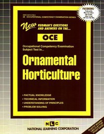 Ornamental Horticulture (Occupational Competency Examination) (Oce 28)