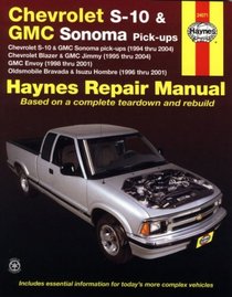Haynes Repair Manual: Chevrolet S-10 & GMC Sonoma Pick-ups