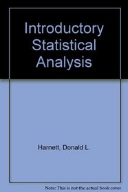 Introductory Statistical Analysis