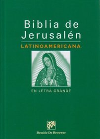 Spanish Jerusalem Bible - Large Print Latin American Edition (Spanish Edition)