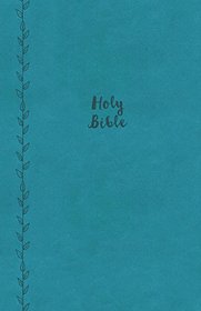 KJV, Value Thinline Bible, Large Print, Leathersoft, Blue, Red Letter Edition, Comfort Print: Holy Bible, King James Version