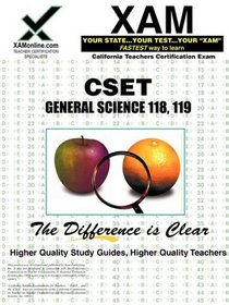 CSET General Science 118, 119 (XAM CST (Paperback))