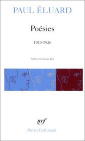 Poesies: 1913-1926 (French Edition)