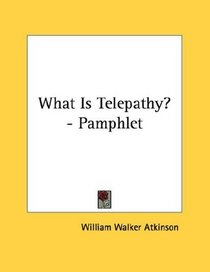 What Is Telepathy? - Pamphlet