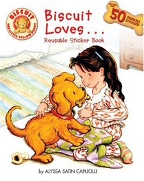 Biscuit Loves... Reusable Sticker Book (Biscuit)