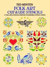 Folk Art Cut & Use Stencils