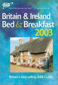 AAA Britain  Ireland Bed  Breakfast 2003
