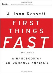 First Things Fast: A Handbook for Performance Analysis (Essential Knowledge Resource)