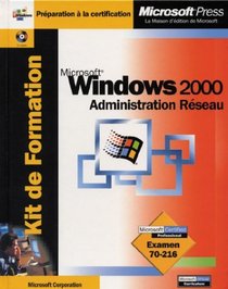 Kit windows 2000 administration rseau + CD ROM