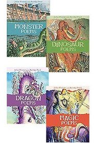 Scary Poems Set: Consisting of Dinosaur Poems, Dragon Poems, and Monster Poems