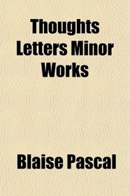 Thoughts Letters Minor Works