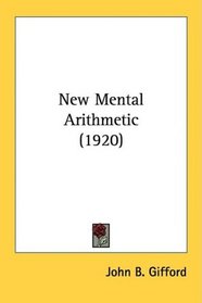 New Mental Arithmetic (1920)