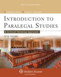 Introduction to Paralegal Studies: A Critical Thinking Approach, Fifth Edition
