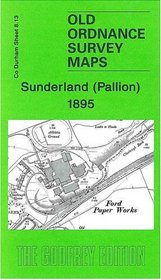Sunderland (Pallion) 1895 (Old Ordnance Survey Maps of County Durham)