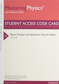 Physics: Principles with Applications Volume II (Chapters 16-33) & MasteringPhysics with Pearson eText -- ValuePack Access Card Package