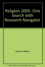 Religion: One Search with Research Navigator