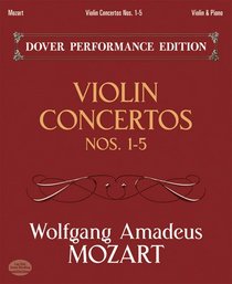 Violin Concertos Nos. 1-5: with Separate Violin Part (Dover Chamber Music Scores)