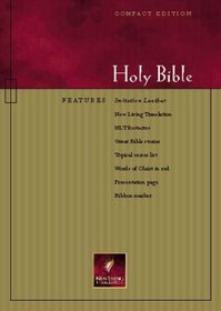 Holy Bible: New Living Translation, Black, Compact Edition