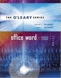O'Leary Series: Word 2003 Brief with Student Data File CD (O'Leary Series)