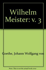 Wilhelm Meister: v. 3