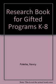 Research Book for Gifted Programs K-8