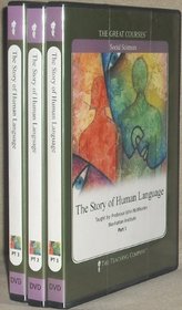 Social Sciences: The Story of Human Language Part 1-3 with 6 DVDs