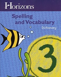 Spelling & Vocabulary Grade 3, Dictionary