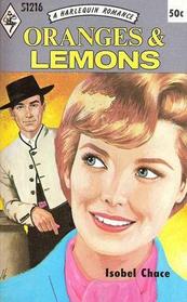Oranges and Lemons (Harlequin Romance, No 1216)