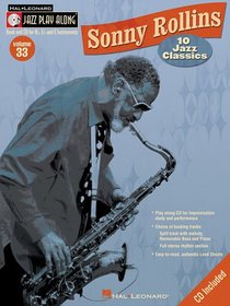 Sonny Rollins: Jazz Play-Along Series Volume 33 (Jazz Play Along Series)