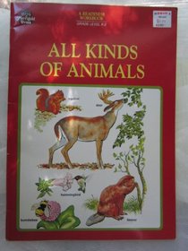 All kinds of animals: A golden readiness workbook-Kindergarten Grades 1-2 (Golden book)