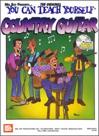 Mel Bay You can Teach Yourself Country Guitar Book/CD Set