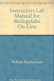 Instructor's Lab Manual for Biology Labs On-Line, pb, 2001