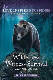Wilderness Witness Survival (Love Inspired Suspense, No 1116) (True Large Print)