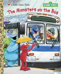 The Monsters on the Bus (Sesame Street) (Little Golden Book)