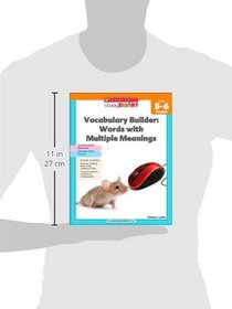 Scholastic Study Smart Vocabulary Builder: Words with Multiple Meanings Level 5-6