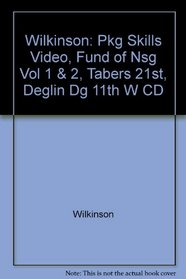 Fundamentals of Nursing Vols 1-2 + Skills Videos + Taber's Cyclopedic Medical Dictionary 21st Ed + Davis's Drug Guide for Nurses 11th Ed