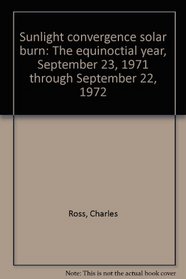 Sunlight convergence solar burn: The equinoctial year, September 23, 1971 through September 22, 1972