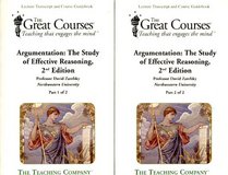 Argumentation: The Study of Effective Reasoning Part 1 and 2, 2nd Edition (The Great Courses, The Teaching Company)