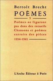 Pomes 1934-1941, tome 5